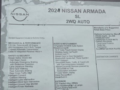 2024 Nissan Armada SL 4x2 SL